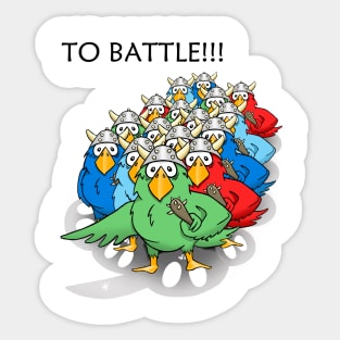 Battle Birds! Sticker